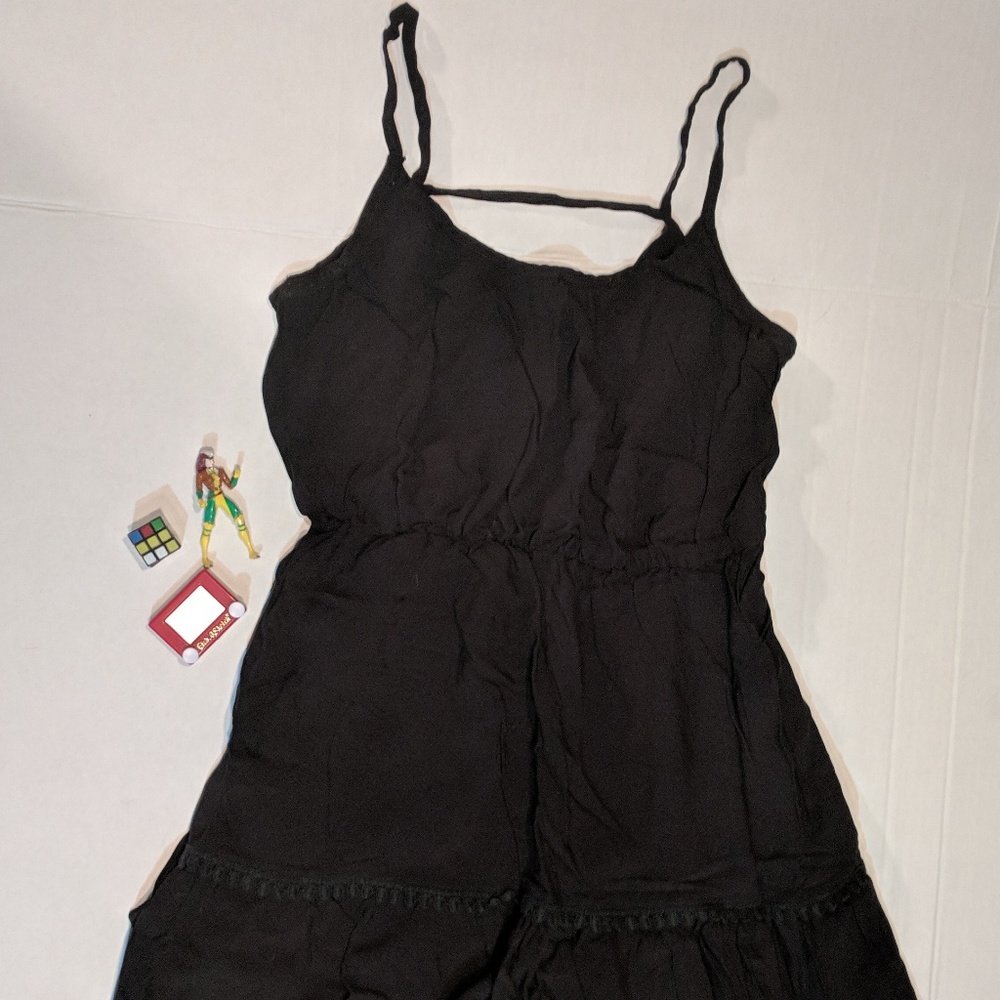 Mossimo Black Sleeveless Summer Sundress - XS